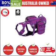 Whinhyepet Military Harness Purple M