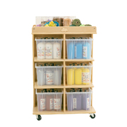 6 Tray Storage Cabinet With Castors