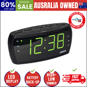 Large Number Alarm Clock & Am/Fm Radio, Bold Green Led Time Screen