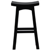 Solid Mahogany Timber Barstool (Chocolate)