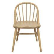 2x Solid Oak Dining Chair - (Natural)