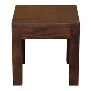 Solid Timber Lamp Table (Mahogany)