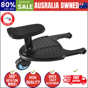 Blue Toddler Stroller Step Board Skateboard For Pram