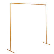 Gold Wedding Arch Flower Display Stand 2.2M