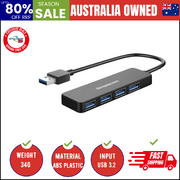 Usb 3.0 (Usb 3.2 Gen 1) Superspeed 4 Port Hub For Pc Laptop