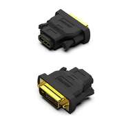 DVI to HDMI, Bidirectional DVI to HDMI Male to Female 2 Pack