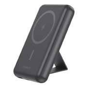 Sleek 5000mAh Wireless Magnetic Power Bank - Black