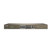 2GE/1SFP Rackmount Switch With 16-Port PoE 