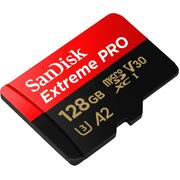 SANDISK  SDSQXCY-128G-GN6MA TF Extreme PRO A2 V30 UHS-I/U3 170R/90W WITH SD ADAPTER