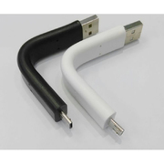 Flexible Usb Data Sync Stand Mount Cable For Iphone 5/ 5S /6 Black Only