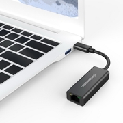 Simplecom NU313 SuperSpeed USB-C to Gigabit Ethernet Network Adapter Aluminium