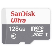 SANDISK 128GB Micro SDXC Ultra Class 10 up to 80mb/s without Adapter   SDSQUNS-128G-GN3MN