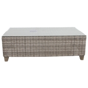 131Cm Wicker Rattan Outdoor Coffee Table