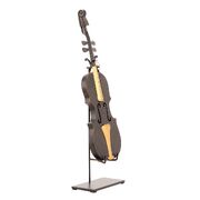 Violin Statue Display Ornament For Home Decor In Copper Finish