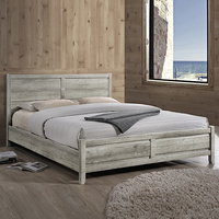 Alice Bed King White Ash Colour