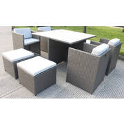 Messina 9 Piece Rattan Dining Set