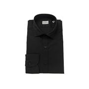 Shadow Black - Bagutta Men'S Cotton Shirt