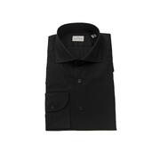 L Black Bagutta Men'S Cotton Shirt