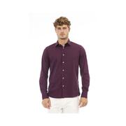 Red Statement - Baldinini Trend Men'S Cotton Shirt