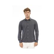 Gray Elegance - Baldinini Trend Men'S Cotton Shirt