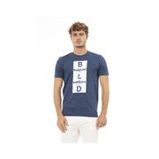 Skyline Sophistication Baldinini Blue Tee Shirt - L