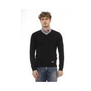 Baldinini Noir Wool Blend Sweater - 48 It