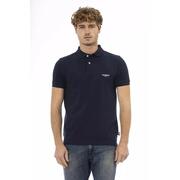 Electric Blue Style Baldinini Blue Polo Shirt - M