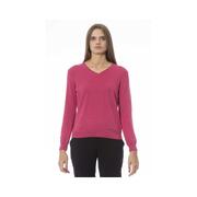 Baldinini Trend L Fuchsia Polyamide Sweater