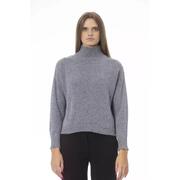 Gray Grace Baldinini Trend Women'S Viscose Sweater - M