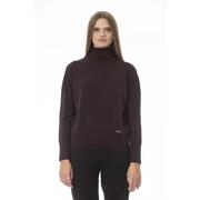 Elegant Espresso Knit Baldinini Trend Women'S Sweater - 42 It