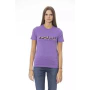 Purple Perfection Baldinini Trend Purple Cotton Tee - Size M