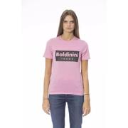 Pretty Pink Shirt Baldinini Trend Women'S Delicate Tee - S