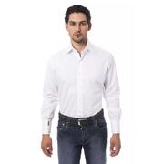 L White Cotton Shirt Billionaire Italian Couture