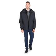 Twilight Horizon Men'S Navy Polyester Jacket