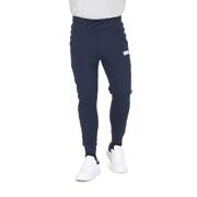 Midnight Elegance Hugo Boss Men'S Dark Blue Cotton Pants