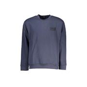 Svelte In Small Cavalli Class Men'S Blue Cotton Sweater - S