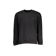 Sleek Small Cavalli Class Men'S Black Cotton Sweater - S