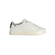 Calvin Klein White Poly Sneaker - Size 37 Eu