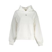 Calvin Klein White Cotton Sweater Chic - M