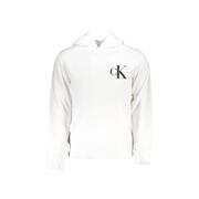 Crisp Comfort Calvin Klein Men'S White Cotton Sweater - 2Xl