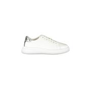 Fresh In White Calvin Klein Women'S Polyester Sneaker - 37 Eu