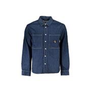 Calvin Klein Men'S Azure Cotton Jacket - M