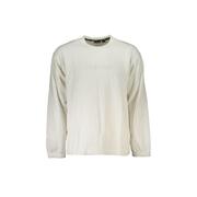 Xl White Cotton Sweater Calvin Klein Men'S