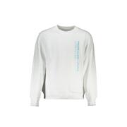 Xl White Cotton Sweater Men- Calvin Klein