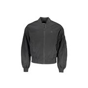 Calvin Klein Men'S Black Polyester Jacket - Size Xl