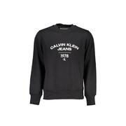 Petite Black Cotton Sweater - Calvin Klein