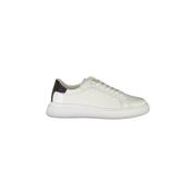 Calvin Klein White Polyester Sneaker Contemporary Chic