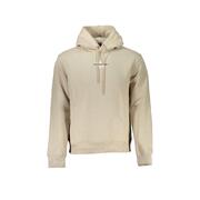 L Beige Cotton Sweater By Calvin Klein