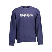 Nautical Charm Napapijri Men'S Blue Cotton Sweater - M