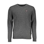 Gray Sophistication - Napapijri Men'S Wool Shirt